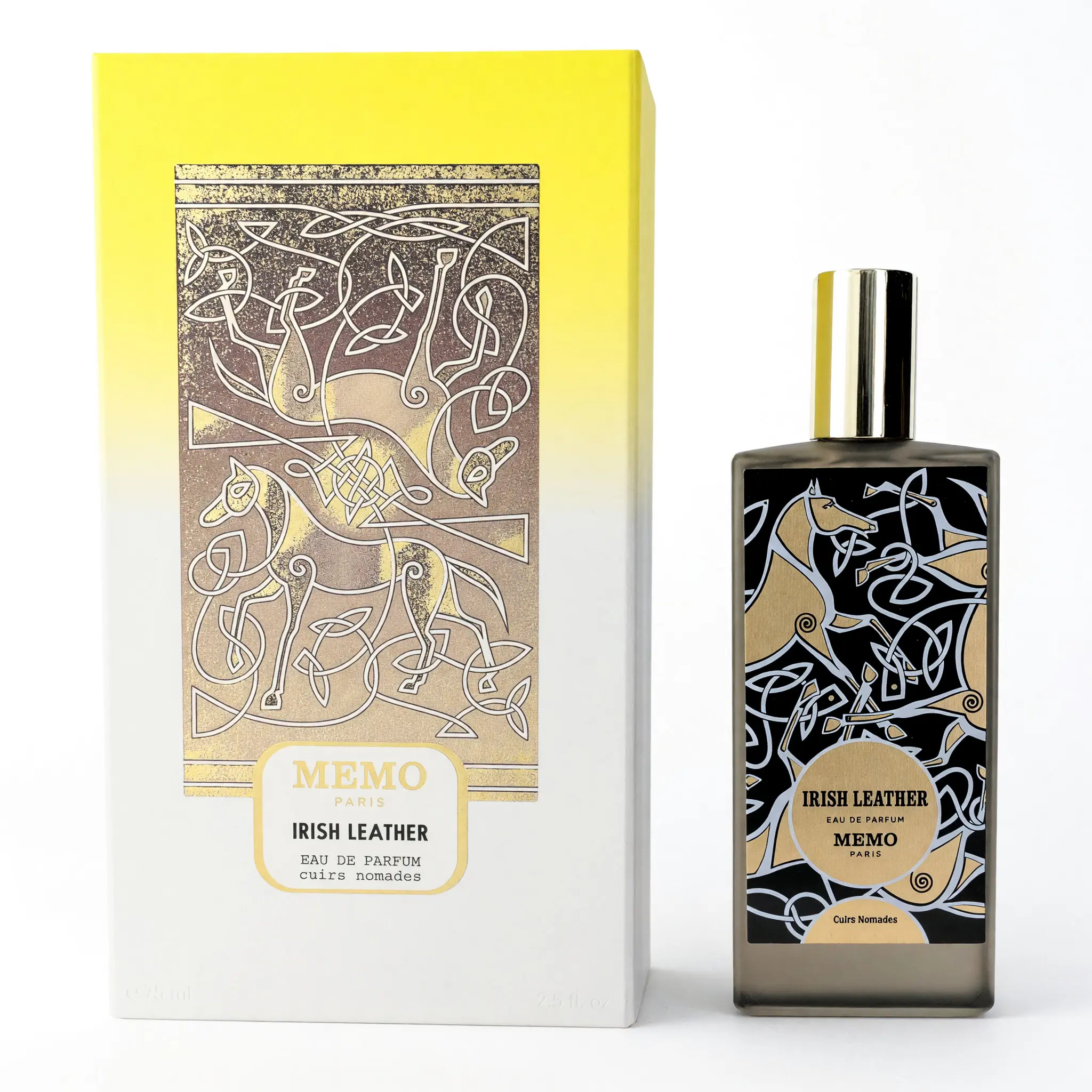 Memo Paris Irish Leather Juniper Berry Unisex Eau de Parfum Spray - 2.5oz Spray Unisex Fragrance, Eau De Parfum Spray Unisex Fragrance