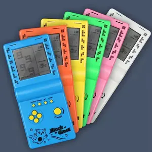 Retro Mini Handheld Gaming Console, Retro Brick Style Handheld Game Console - Portable Multi-Gaming Experience - Ideal Gift for Lovers (Without Batteries)