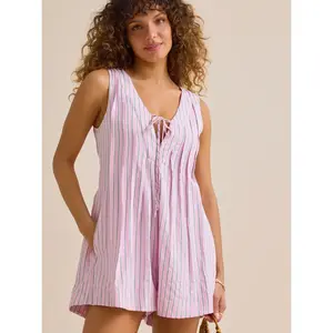 Altar'd State Evie Striped Romper