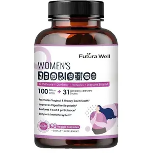 90 Capsules Women's Probiotic Pills Intestinal Comfort Digestion Support Immune & Skin Health