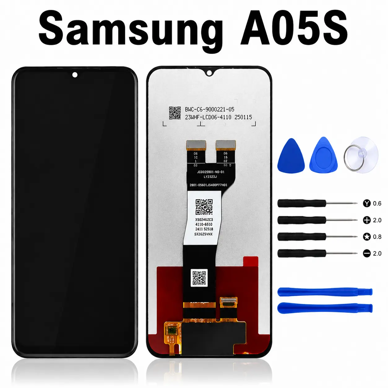 For Samsung Galaxy A05S Incell LCD Display Touch Screen Frame Assembly