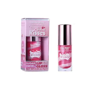 Olibolla Sugar Glaze Lip Gloss Shimmer High Shine Plumping Lip Oil for Summer Music Festival Non-Sticky Glass Lip Stain Moisturizing Hydrating Glitter Liquid Lipstick for Daily Office and Night Out