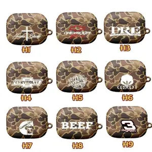 Camo Chevrolet , Kitty Kisser, PRE, BEEF, #3 Dale Earnhardt, Jesus Saves, Cotton, Cummins-Girl Hunting Camo Airpods Case Cover for AirPods Gen 4 3 2 1 AirPods Pro 1 2 3 KFHF5X
