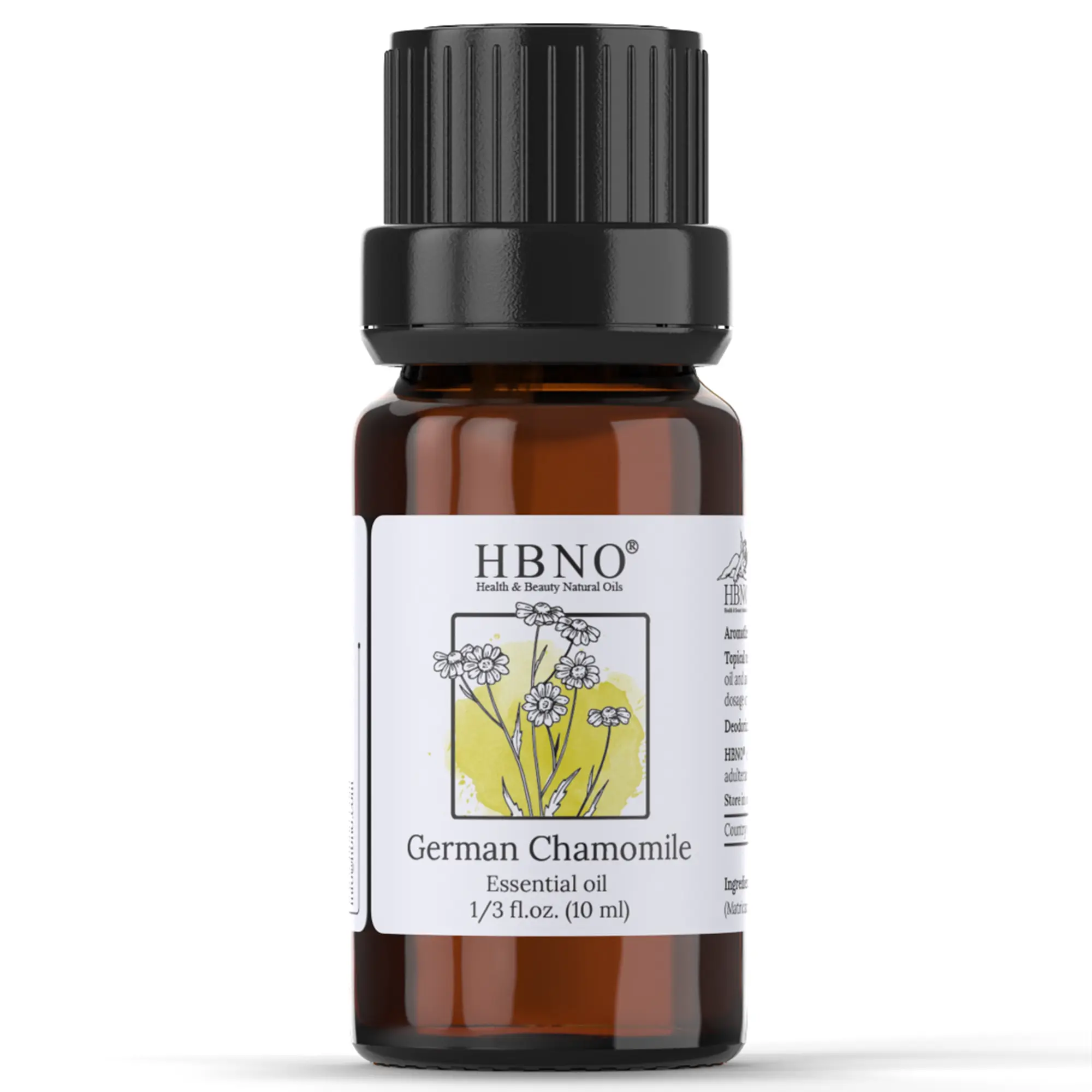 Chamomile German Essential Oil – Pure Essential Oil for Aromatherapy, Diffuser, Massage & DIY Projects – Floral Herbal Scent Oil for Relaxing Atmosphere