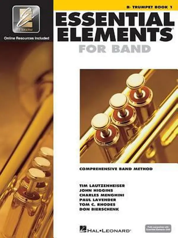 USED Book - Essential Elements for Band BB Trumpet Book 1 with Eei Online Resources Trumpet Method Book and Sheet Music for Students and Teachers Band Method Song by Tim Lautzenheiser (Paperback) - english