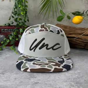 UNC Embroidered Trucker Hat, North Carolina Mesh Snapback Cap, Adjustable Baseball Hat, College Sports Fan Gift for Men Women, Vintage Style Cap