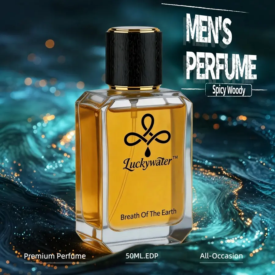 Long-Lasting Premium Men's Cologne, 50ml Spray Eau de Parfum. Woody Spicy: Orange & Pepper & Patchouli. Powerful Masculine Fragrance. Perfect for Festivals & Outdoor Adventures. Exclusive Natural Spray. Perfume De Hombre, Regalos Para Hombre.