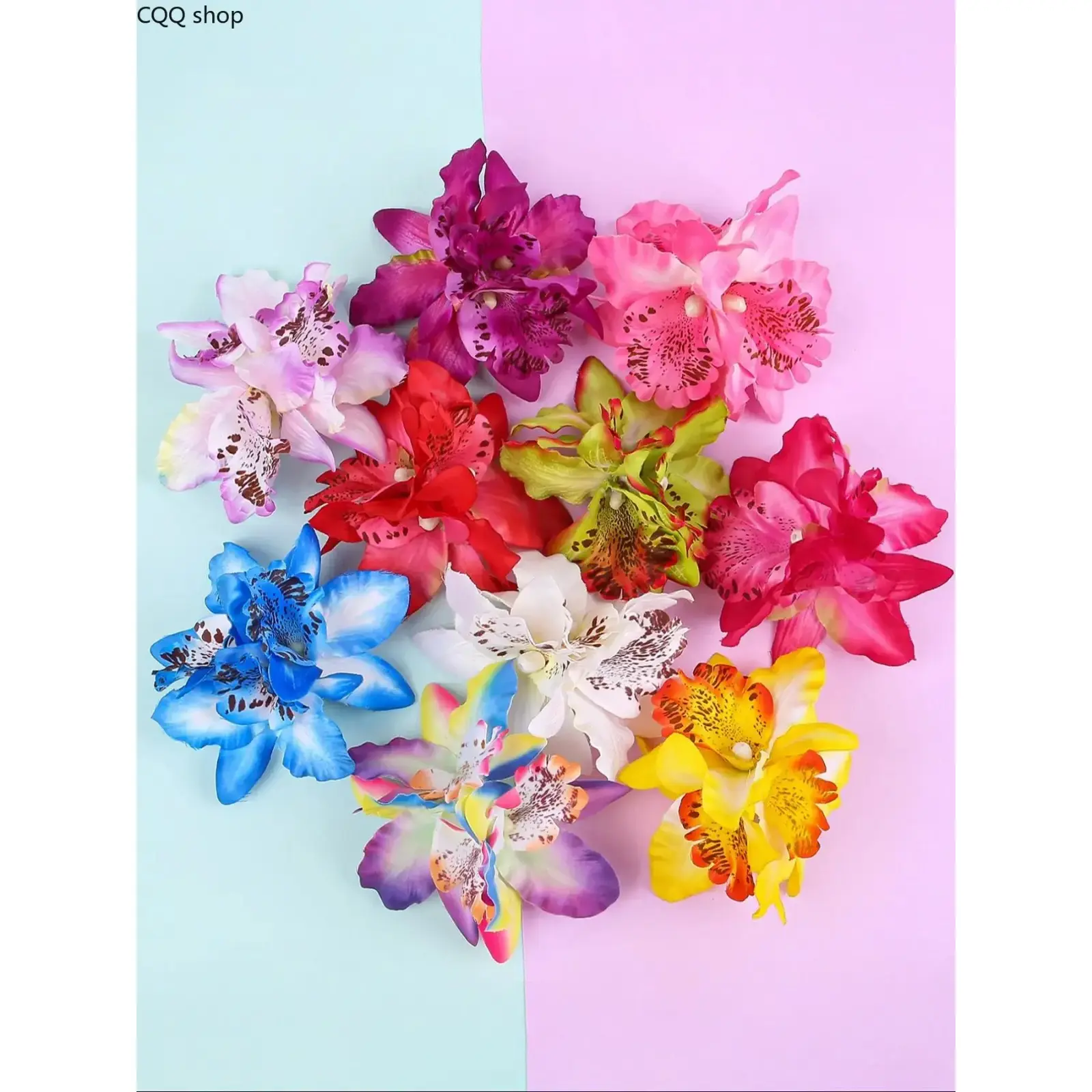 10Pcs 2026 New Floral Hair Clips, Elegant Minimalist Flower Hair Accessories, Sturdy for Thick Hair, Stylish Decor for Women & Girls, Perfect for Daily Look, Prom and Formal Occasions