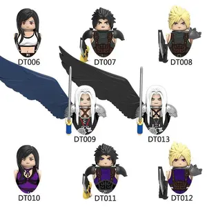 DT8903 Movie Game Cartoon FF Collection Action Figures Building Blocks Positive Characters toys Weapons Accessories Toys Gifts popular