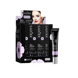 Waterproof sunscreen, long-lasting isolation, oil control, UV resistant base, concealer