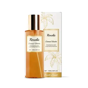 Coconut Vanilla Romantic Body Fragrance, Fresh Elegant Natural Fragrance Everyday Convenient Niche Fragrance Eau De Toilette