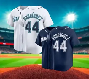 Men’s Baseball Player Style Jersey – Breathable Athletic Shirt #BaseballJersey #44Rodriguez#SportsWeare #FanStyle