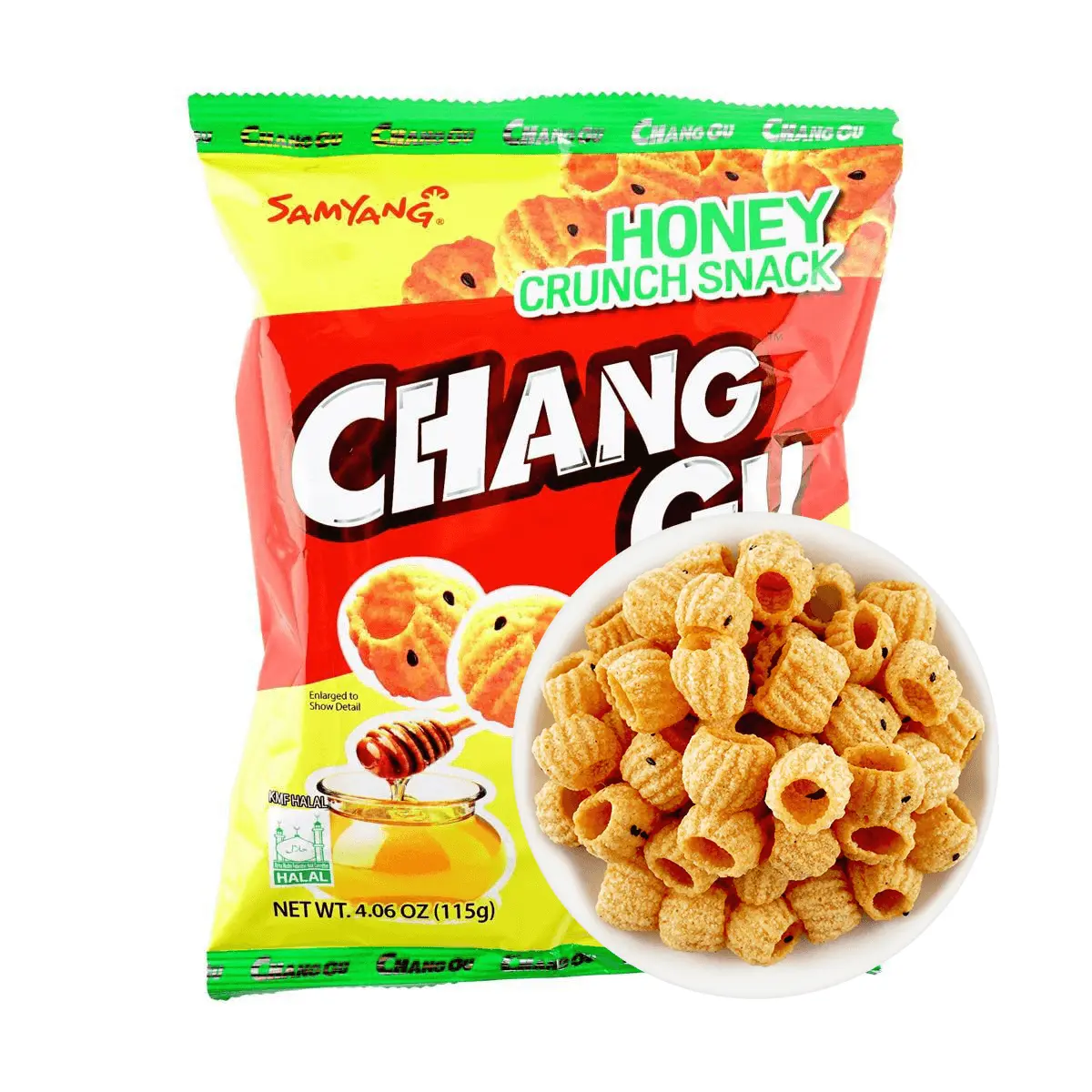 SAMYANG Chang Gu Honey Crunch Snack 4.06 oz