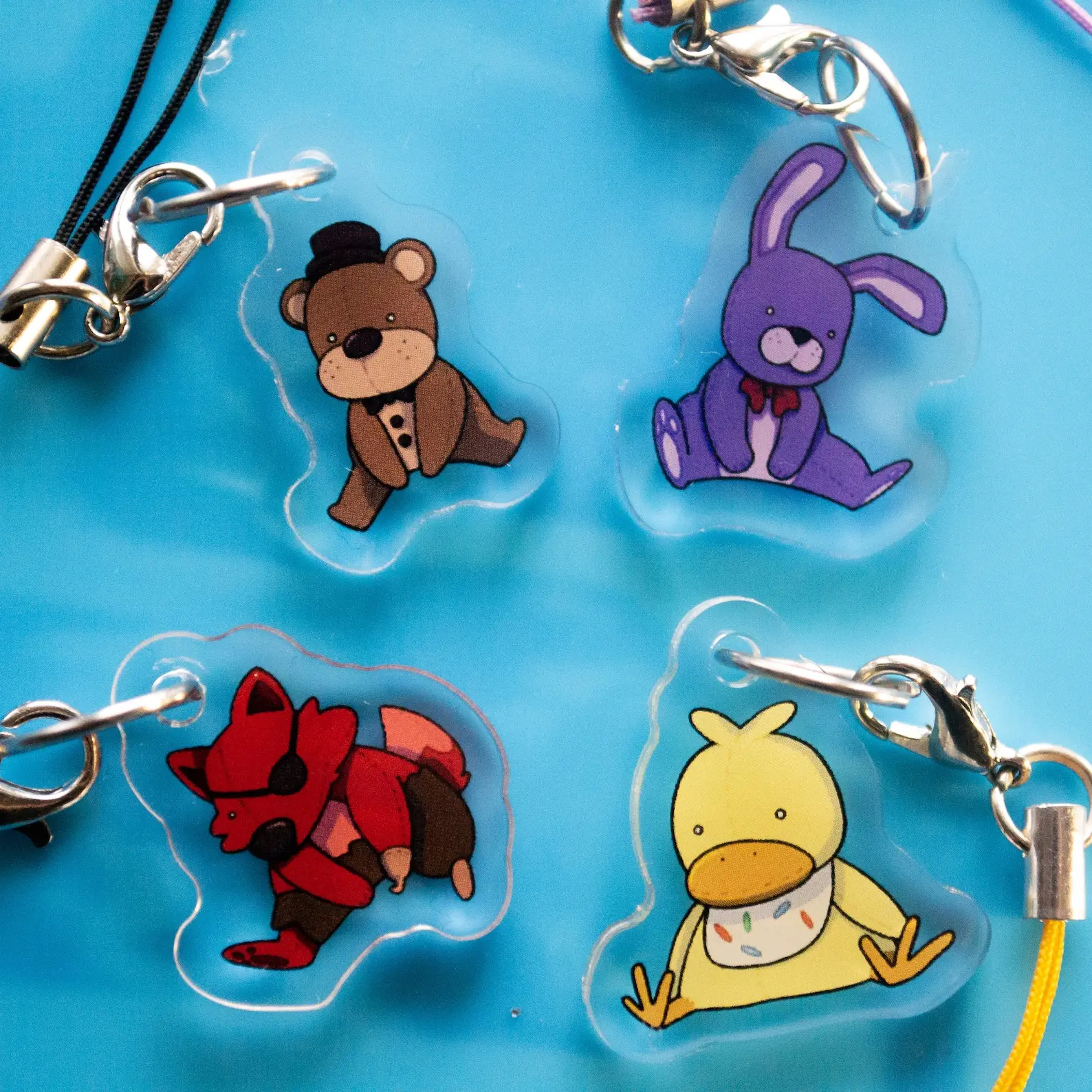 Five Nights at Freddy's Character Keychains