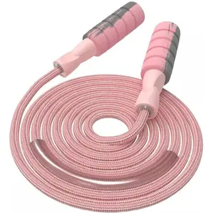 Jump Rope  Adjustable Skipping Weighted jumprope for Women,Adult and  Athletic Fitness Exercise Jumping Rope ()