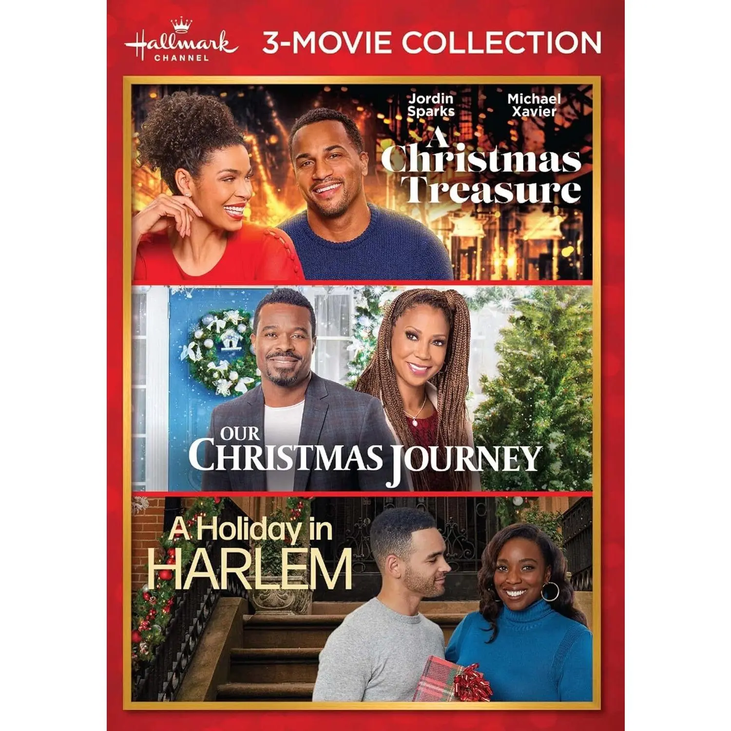 A Christmas Treasure / Our Christmas Journey / A Holiday in Harlem (Hallmark Channel 3-Movie Collection)  [DVD Video Disc]