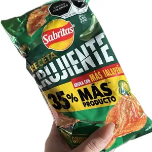 Receta Crujiente Jalapeño Small bag Mexican chips Snack Crispy Crunchy