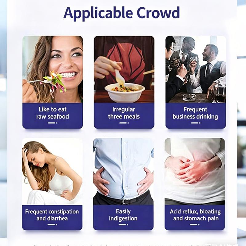 Gastrointestinal Patch, Gastrointestinal Care Patch.For bloating, stomach pain, stomach cold, warming the stomach, strengthening the spleen and stomach, abdominal distension, excessive gas, poor digestion.