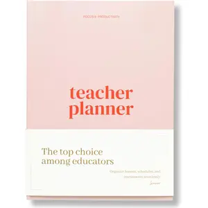 Teacher Planner 2025-2026 Academic Year - Undated Planner & Lesson Planner Book for Teachers with Class Schedule, Student Info & Weekly Planning