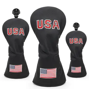 USA Golf Club Headcovers (Driver, Wood, Hybrid)– Fun, Durable, & Stylish! 🍦🏌️‍♂️