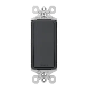 Legrand TM873GCC10 Radiant Light Switch, 15A, Single-Pole/3-Way, Graphite