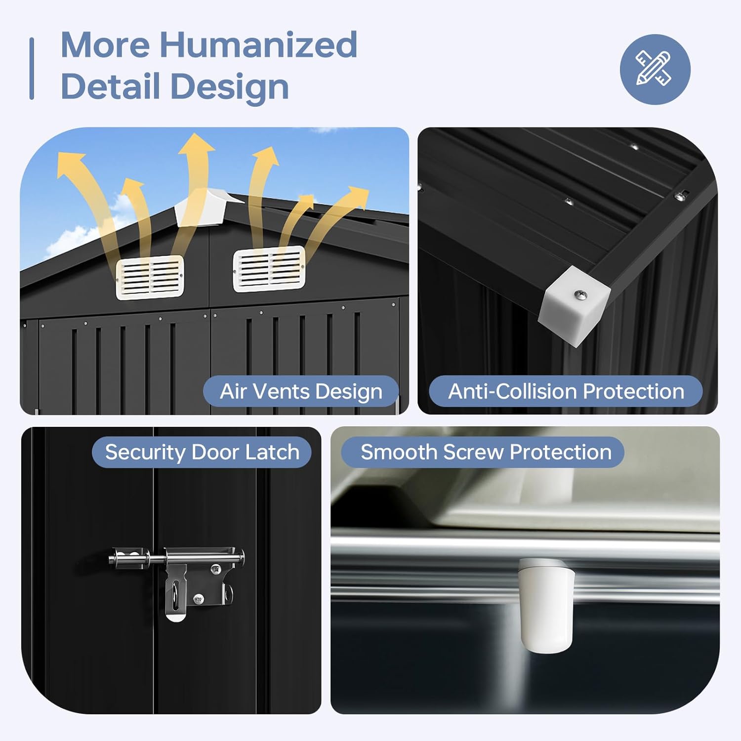 Transform Your Backyard in Minutes! Aoxun 6x4 FT Metal Storage Shed – Sloping Roof, Lockable Door & Rust-Proof Galvanized Steel! Perfect for Patio, Lawn & Garden Tools. #BackyardOrganization #ToolShed #OutdoorStorage Transform Your Backyard in Minutes! Aoxun 6x4 FT Metal Storage Shed – Sloping Roof, Lockable Door & Rust-Proof Galvanized Steel! Perfect for Patio, Lawn & Garden Tools. #BackyardOrganization #ToolShed #OutdoorStorage