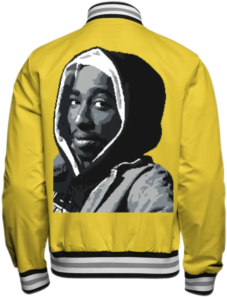 Unisex Tupac Letterman Jacket
