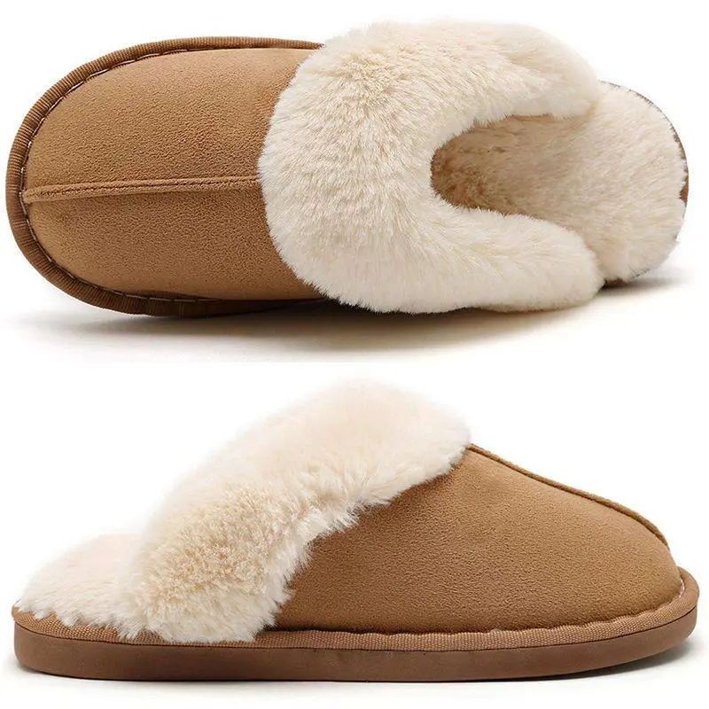 Women's Casual Slipper Shoes, Fluffy Cross-Band Open Toe Indoor Outdoors Walking Shoes, Cozy and Machine Washable with an Anti-Skid Sole, Shoe, Slide