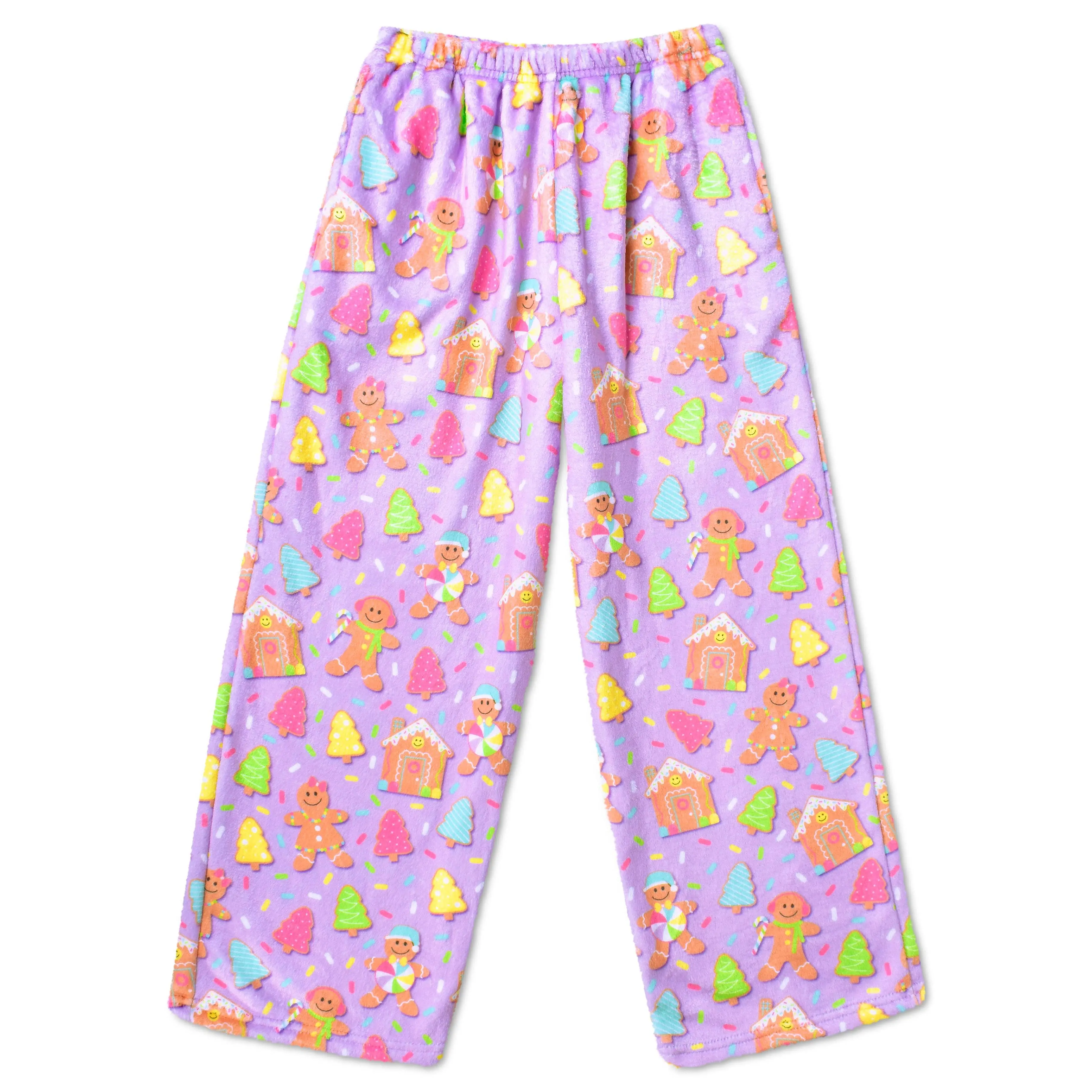Iscream Joyful Gingerbread Plush Lounge Pants