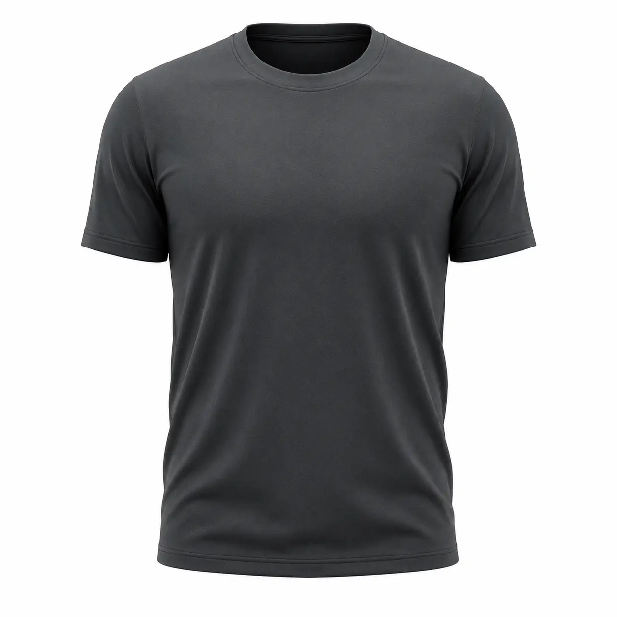 PEAKPRO Men's Sporty Sports Tops - Short Sleeve, Round Neck, Breathable Quick-Dry Polyester Athletic Shirt for Running, Gym Workout
