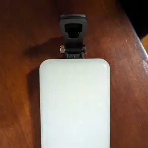 Product Review of 1 Set Portable Front & Back Phone Clip Selfie Fill Light, 2200mAh Rechargeable & 7 Lighting Mode Clip-on LED Selfie Light For Smartphone, Tablet, Laptop #TOP PICKS from N**i B**