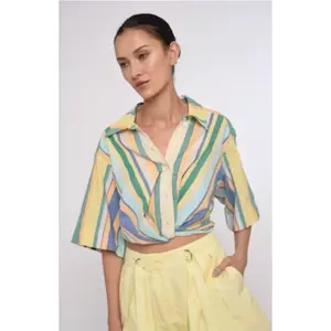 Love the Labe Ankita Top in Bianca Yarn Dye Stripe