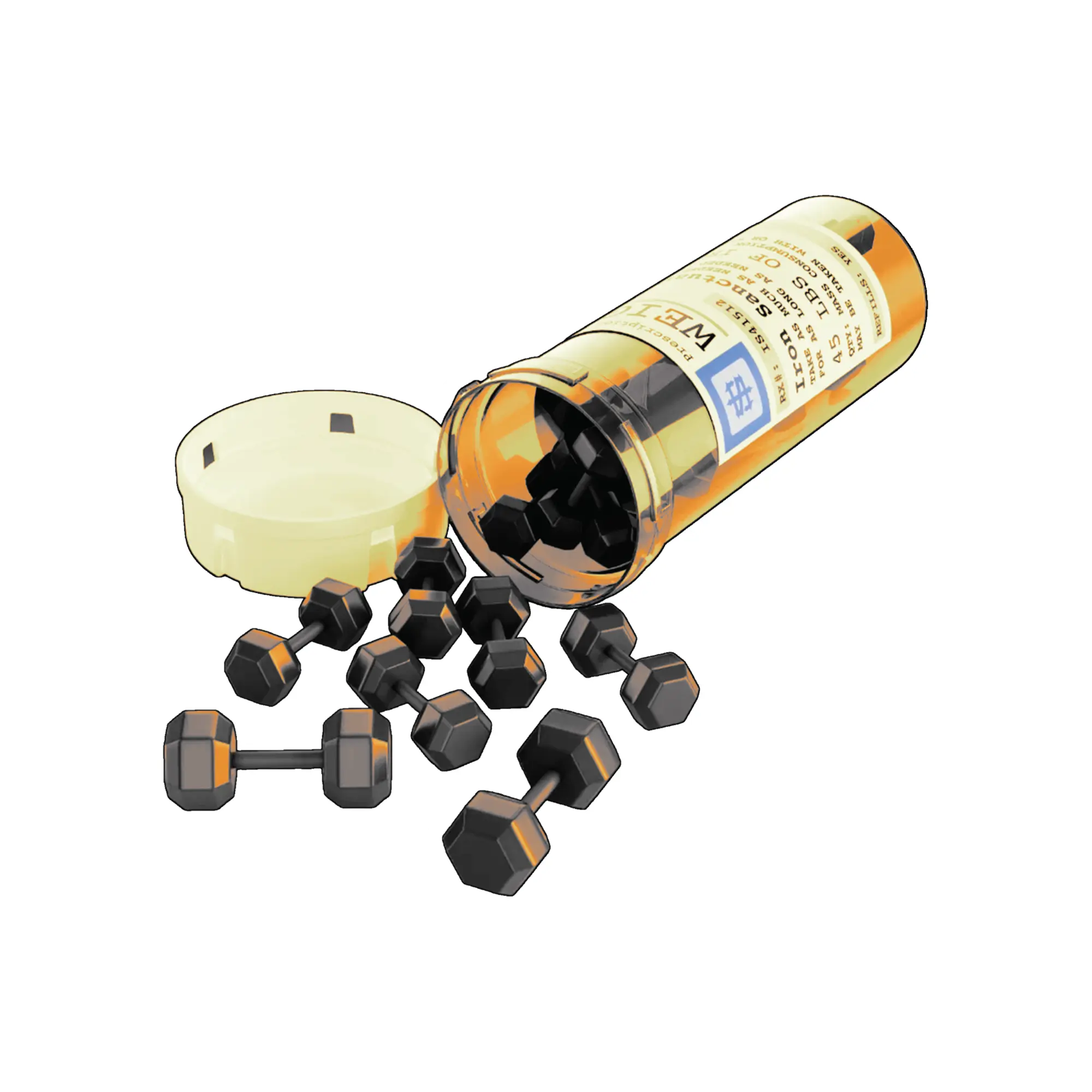 Durable Adhesive Sticker Pack - 7 Unique Lifting Mindset & Consistency Designs, High-Quality Print, Perfect for Laptops, Water Bottles, Durable Adhesive Stickers