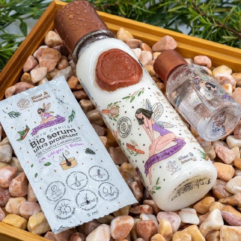 Ritual Botánico Organic Keratin 120ML Haircare Silky - Deeply Repairs Strengthens Smooths with Natural Plant Extracts for Frizz Control & Shine