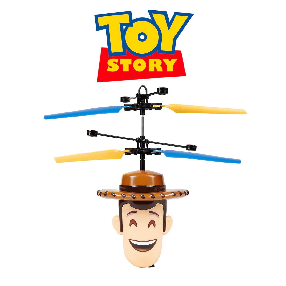 Toy Story IR UFO Ball Helicopter - Woody, Buzz Lightyear - Disney Licensed