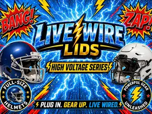 Personal Dome  LiveWire Lids High Voltage Series 50/50 Authentic/Flex Mix Helmet