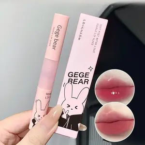 Long Lasting Double-ended Lip Glaze, Moisturizing Mirror & Matte Lipstick, Glossy Lip Glaze Stick, Plumping Lip Oil Lip Stick for Girls & Women