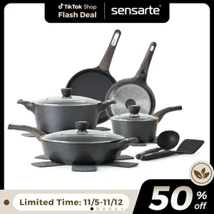 Sensarte pans and pots for your kitchen cookware