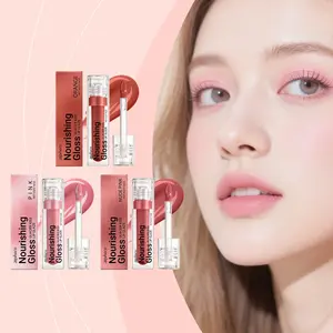 Moisturizing Lip Gloss Series, Plump Water Shine Lips Natural Color, Non-Stick Cup Lipstick, Long-Lasting Hydrating Lip Balm
