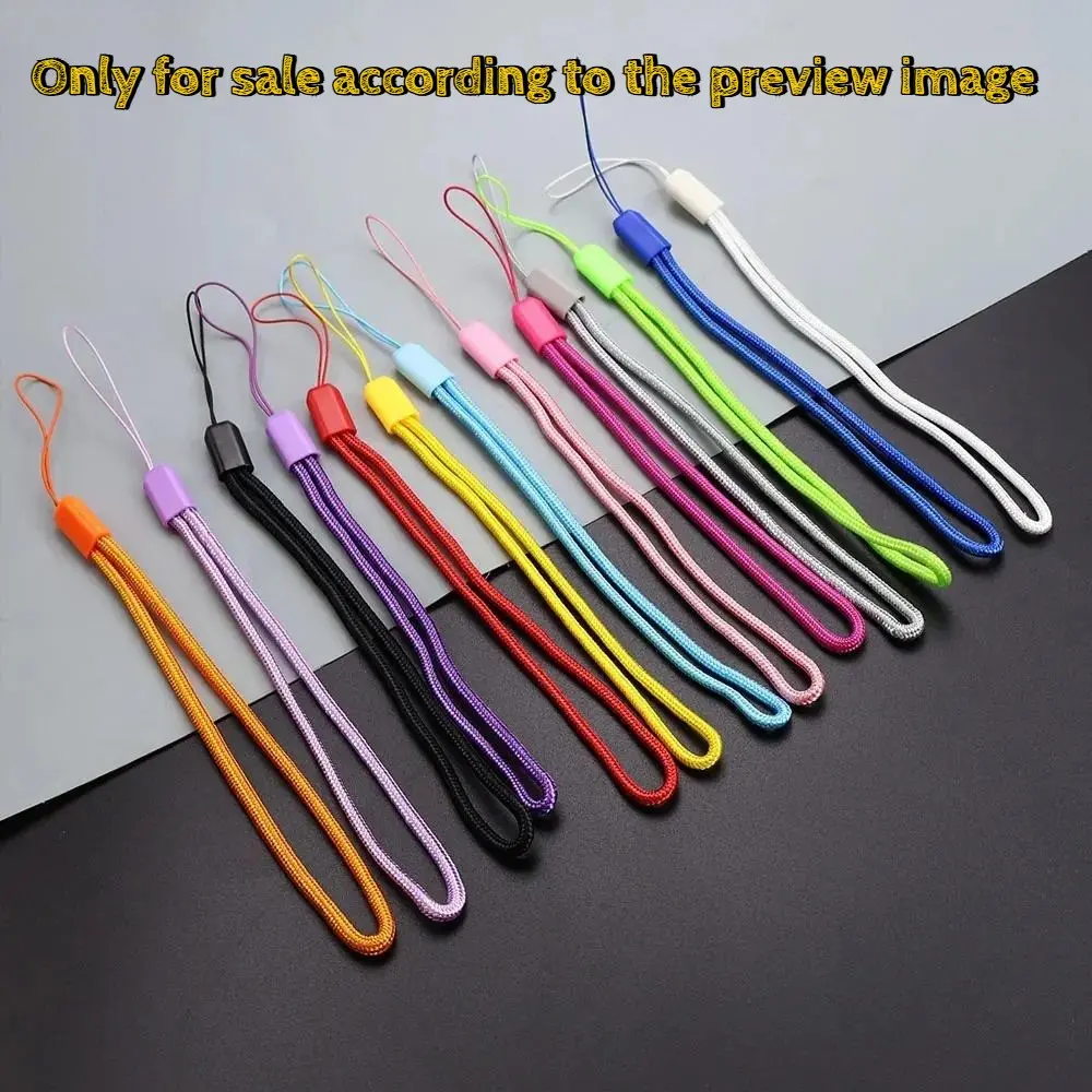 2PCS Nylon Lanyard Hand Wrist Strap Cord Holder for Camera Flash Drive Keychain Cell Phone Strap DIY Hang Universal Rope Phone Charms Phone Accessories