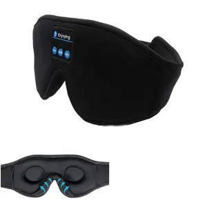 Bluetooth Sleep Eye Mask – Wireless Music Blackout Mask with Built-In Speakers