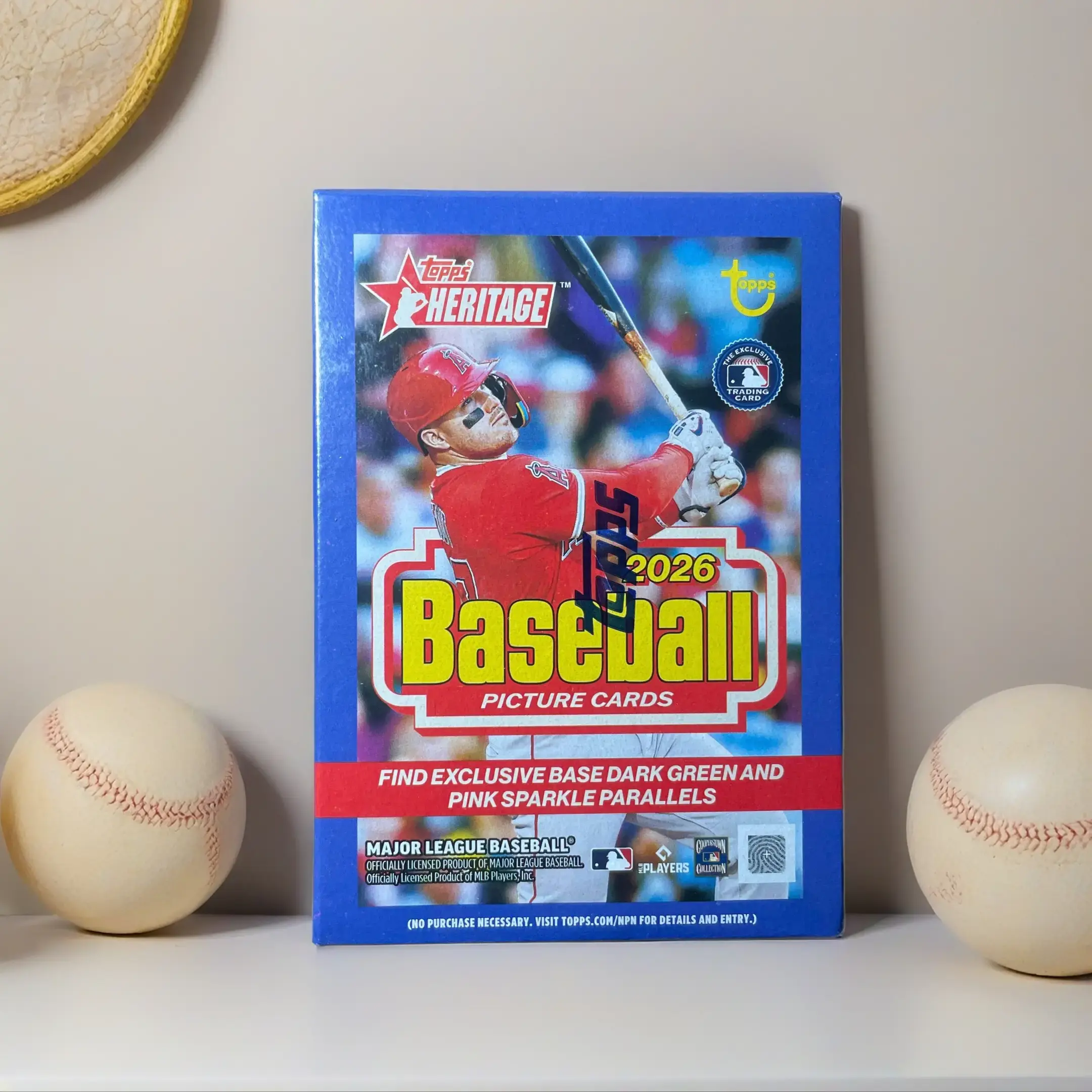 2026 Topps Baseball Heritage Value Box (8 packs Per box with 8 cards per pack)