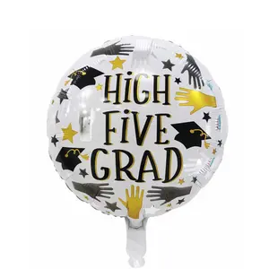 Round High Five Grad Balloon