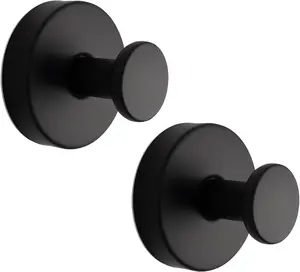 Suction Cup Hook for Smooth Surfaces. Uses Atmospheric Pressure for Strong Adhesion, no Drilling, Leaves no Residue, Easy to Install