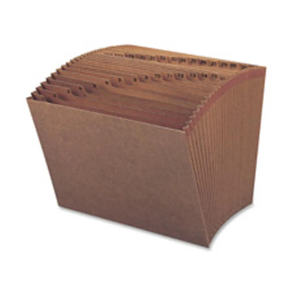 Smead Manufacturing Company Expanding File Folder - 1-31 Tabbed, Letter Size, 12in x 10in, Brown, Heavy Reinforcement Office Filing Storage Solution