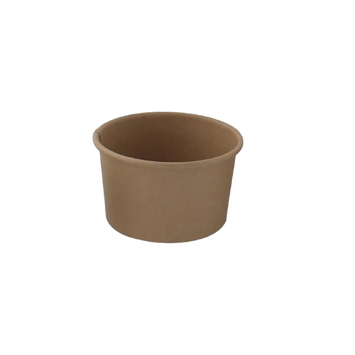 212 MAIN Round Disposable Cups - 5oz Recycled Kraft Paper Cups, 2.9x1.8in, Leak-Proof, Grease-Proof, Heat-Resistant, Microwavable for Hot/Cold Food, Home & Festive Party Supplies