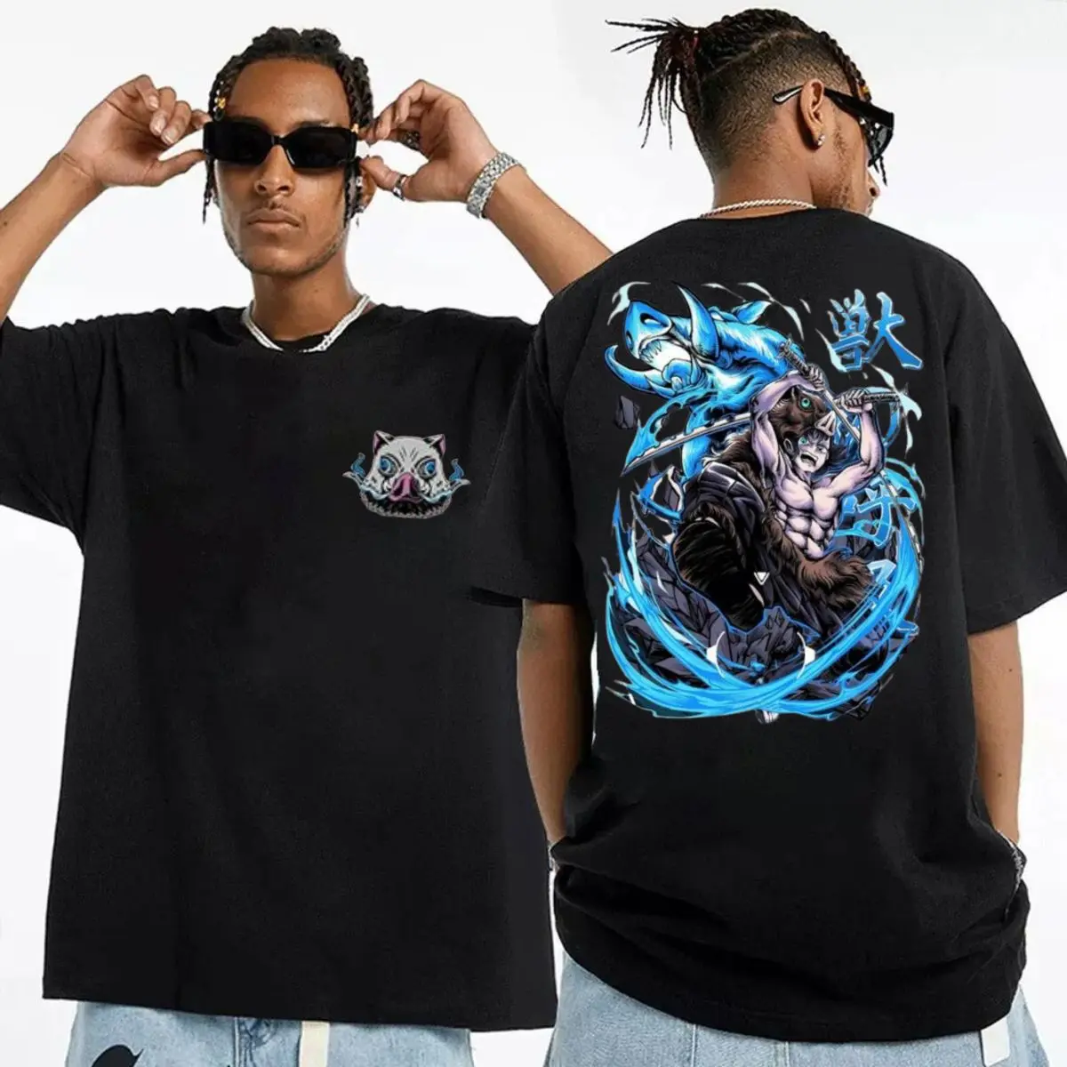 Inosuke Ver 2 Character Shirt, Demon Slayer Tee, Anime Color Shirt, Gift For Anime Manga Fan, Unisex Short Sleeve Tee