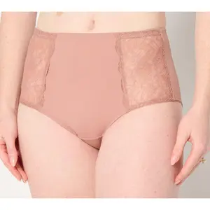 Breezies Soft Support Lace Brief Panty Set of 3