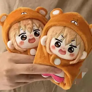 Anime Himouto Umaru Chan Doma Umaru Cosplay Keychain Cute Plush Cotton Doll Backpack Pendant Keyring Decoration