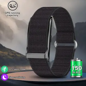 Smart bracelet, men/women smart watch, no screen, wireless 100+ sports modes, GPS running track, ultra-thin and lightweight multi-color strap